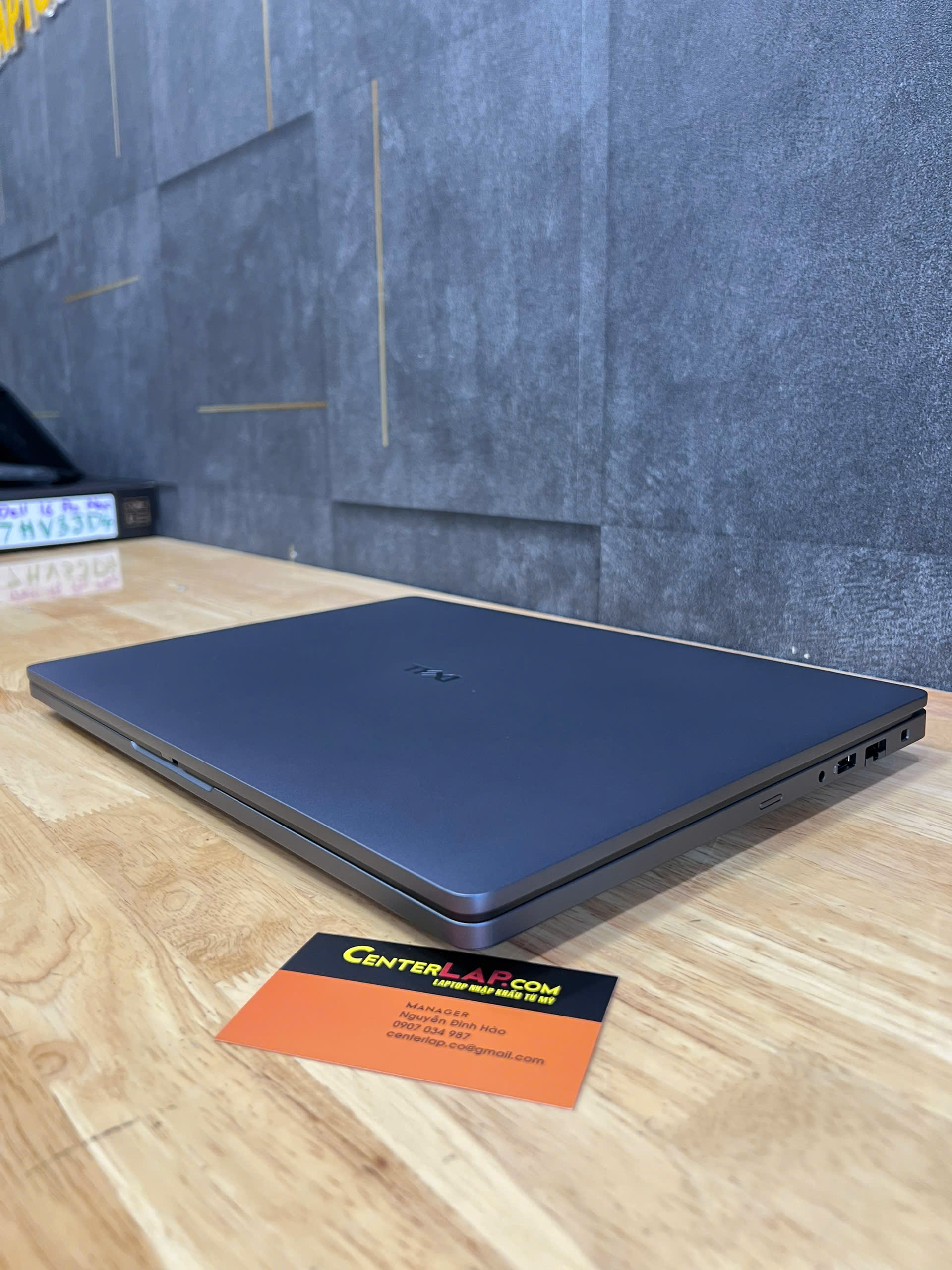 Dell Pro Max 16 MC16250 Core Ultra 7 265H RAM 64GB SSD 2TB NVIDIA RTX PRO 2000 Blackwell 8GB GDDR7, 16 inch FHD+(1920*1200)- Máy Like New - ảnh 3
