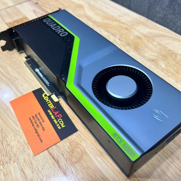 VGA Card NVidia Quadro RTX 5000 16GB GDDR6- Like New như mới