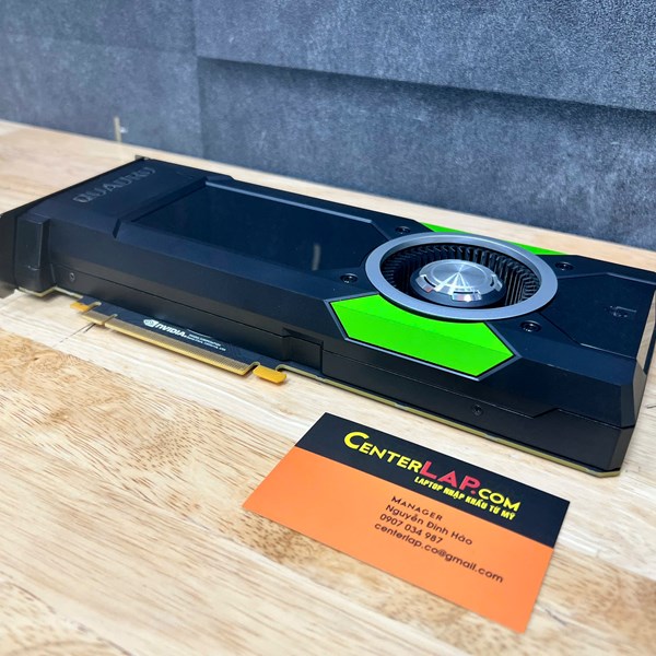 VGA Card NVidia Quadro P5000 16GB GDDR5- Hàng Like New như mới