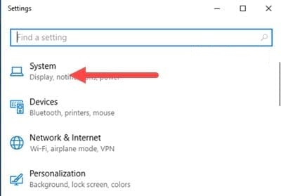 bat tat che do ban dem night light trong windows 10 3