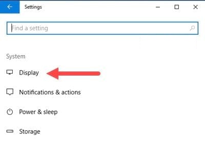 bat tat che do ban dem night light trong windows 10 4